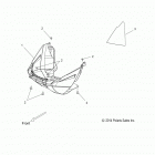 800 INDY SP/INTL/FO - S15CP8 Облицовки поддона