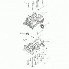 S17DDE6PSL 600 SWITCHBACK ADVENTURE Engine, crankcase - s17dde6psl (49snowcrankcase156le)