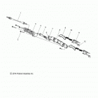 800 SWITCHBACK PRO S ALL OPTIONS - S15DS8PS/PSA/PSL Engine, exhaust valve asm.