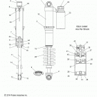 800 PRO RMK/LE 155/163 ALL OPTIONS - S15CG8/CH8 Suspension, shock, ifs w  /  reservoir (7044137)