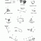 600 RUSH PRO-S ALL OPTIONS - S16DP6 Датчики и переключатели