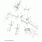 550 INDY ADVENTURE/INTL155 - S15CJ5BSL/BEL Рулевое управление нижняя часть