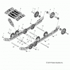 800 SWITCHBACK PRO S ALL OPTIONS - S15DS8PS/PSA/PSL Подвеска задняя и трак