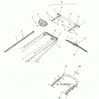 800 PRO RMK/LE 155/163 ALL OPTIONS - S15CG8/CH8 Бампер задний, брызковик и задний фонарь