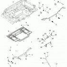 A16SWE57A1/A7 SPORTSMAN 570 EFI X2 EPS Body, rear box frame and pivot