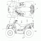 A15SVA85HD SCRAMBLER 850 MD Наклейки