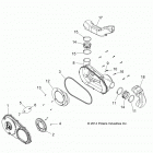 A15SAA32EH HAWKEYE 325 2X4 Крышка картера