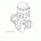 A15S6A76FA FOREST 800 6X6 Engine, long block
