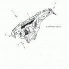 A16DAA57F1/F2/E57FM  ACE 570 EFI EURO Body, bumper, rear