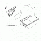 A16SXE95NK/A95N2 SPORTSMAN 1000 MD Body, storage, rear