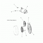 A17DAA57A5  ACE 570 EFI Engine, starter drive