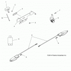 A15SWE57FA SPORTSMAN 570 EFI X2 EPS EUROPE Electrical, turn signals and horn