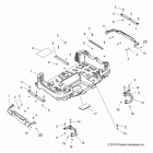 A17SWE57A1 SPORTSMAN 570 EFI X2 EPS Body, box, rear