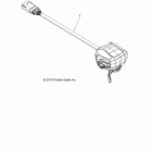 A16SEB57C1/C2/SEC57C1/C2/CL/SBB57C1 SPORTSMAN 570/450 EPS QUAD Steering, controls, throttle asm.