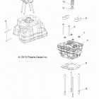 A15DAA32EA/EJ SPORTSMAN ACE 325 EURO Головка цилиндра двигателя