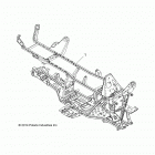 A16SDA57A1/L2/E57A2 SPORTSMAN TOURING 570 EFI/EPS Рама