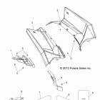 A15SVE95HW SCRAMBLER 1000 MD Body, rear cab and heat shields
