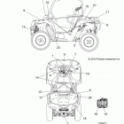 A15DAH57EJ SPORTSMAN ACE 570 HD Наклейки
