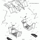 A16SYE95AK/AP SPORTSMAN TOURING 1000 Body, rear cab and footwell