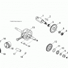 A15YAP20AF PHOENIX 200 Колен.вал и поршни