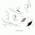 A16SEA57N1/N7/E57N1/E57N2/BA57N1 SPORTSMAN 570/450 EFI MD Система охлаждения