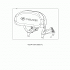 A15SET57CA/S57CJ/CA 570 EFI/EPS FOREST TRACTOR Body, backrest