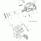 A16SXE95AG/AR/D95A9 SPORTSMAN 1000 XP Engine, air intake