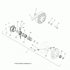 A15SWE57AA/AD SPORTSMAN 570 EFI X2 EPS Вторичная муфта сцепления