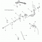 A16DAA57N1/E57NM  ACE 570 EFI MD Engine, throttle pedal