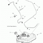 A16DAA57N1/E57NM  ACE 570 EFI MD Топливный бак
