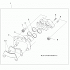 A16DAA57N1/E57NM  ACE 570 EFI MD Brakes, caliper, front