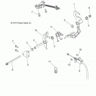 A15DAA32EA/EJ SPORTSMAN ACE 325 EURO Engine, throttle pedal