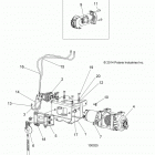 A16SEB57C1/C2/SEC57C1/C2/CL/SBB57C1 SPORTSMAN 570/450 EPS QUAD Chassis, winch