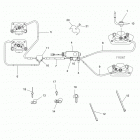 A15DAA32EA/EJ SPORTSMAN ACE 325 EURO Brakes, brake lines and master cylinder