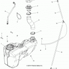 A16SVS95CM/T95C2 SCRAMBLER 1000 TRACTOR Топливный бак