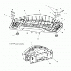 A16SWE57A1/A7 SPORTSMAN 570 EFI X2 EPS Body, seat, passenger, bottom