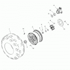 A16SEB57C1/C2/SEC57C1/C2/CL/SBB57C1 SPORTSMAN 570/450 EPS QUAD Колесо заднее