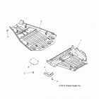 A17SYE95AK SPORTSMAN TOURING 1000 Body, skid plates