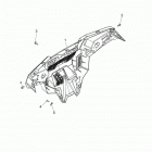 A15DAA32EA/EJ SPORTSMAN ACE 325 EURO Body, bumper, rear