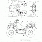 A15SVE95FW SCRAMBLER XP 1000 EU Наклейки