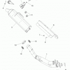 A16SVA85A2 SCRAMBLER 850 Глушитель