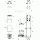 A17SVE95AM SCRAMBLER XP 1000 Suspension, shock, front