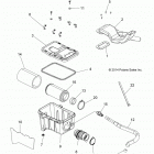 A15SWE57FA SPORTSMAN 570 EFI X2 EPS EUROPE Воздушная система