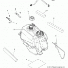 A15SWE57FA SPORTSMAN 570 EFI X2 EPS EUROPE Топливный бак