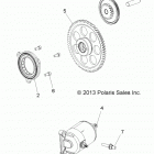 A15DAA32EA/EJ SPORTSMAN ACE 325 EURO Engine, starter drive