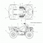 A15SEE57HJ/HA SPORTSMAN 570 EFI EPS MD Наклейки