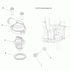 A15DAA32EA/EJ SPORTSMAN ACE 325 EURO Engine, thermostat and cover