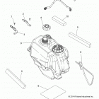 A15SWE57AA/AD SPORTSMAN 570 EFI X2 EPS Топливный бак