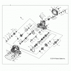 A17SVA95N2/SVE95NM SCRAMBLER 1000 MD Картер КПП