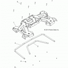 A17SHD57A9/AG/E57AS/E57AL SPORTSMAN 570 SP Body, rear rack